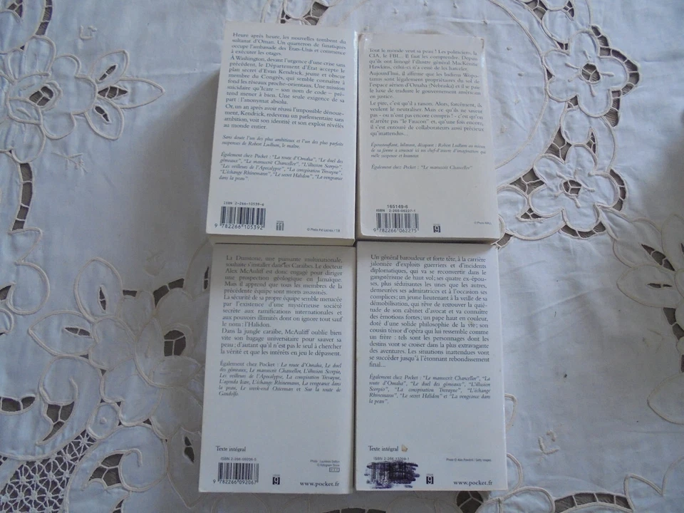 ROBERT LUDLUM   ,  4 livres, de poche , POCKET - Photo 2/4