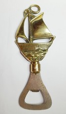 Vtg ELPEC Birmingham brass bottle opener 1930s-40s yacht sail boat Thames barge