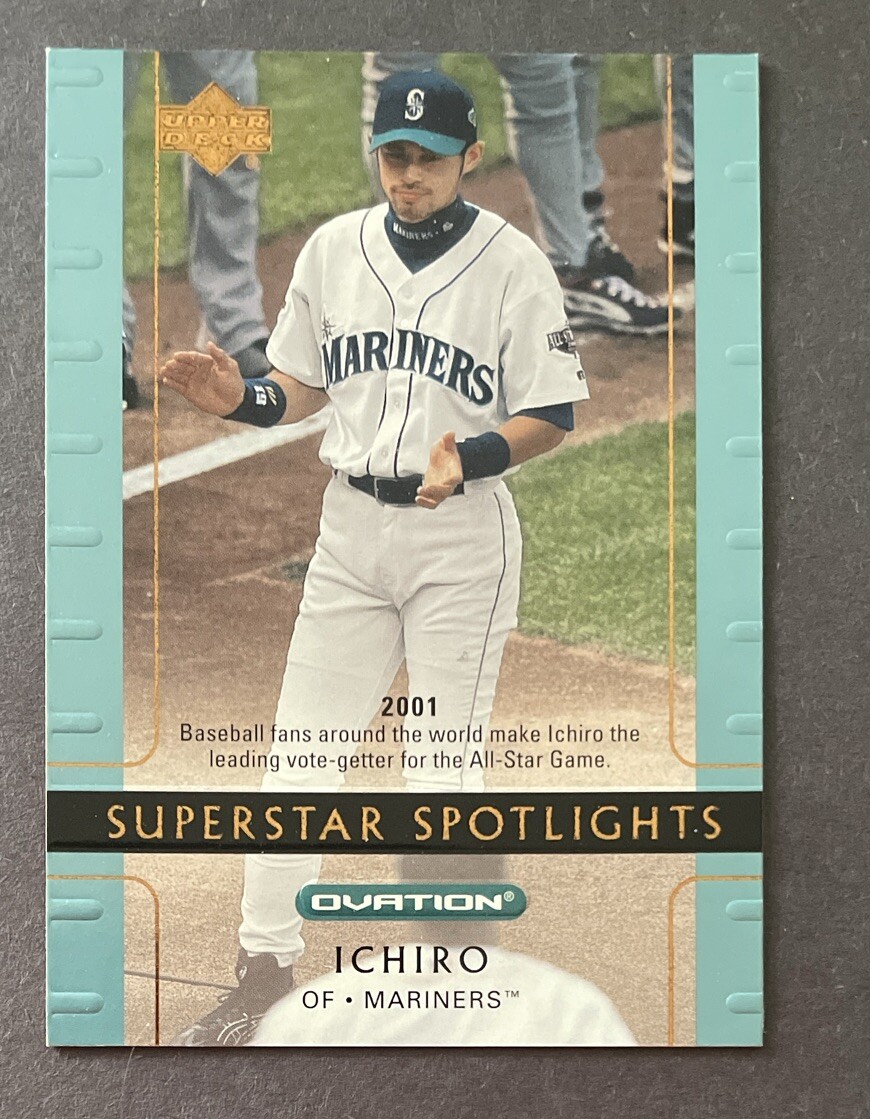 2002 Upper Deck Ovation #91 Ichiro Suzuki Seattle Mariners