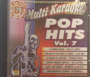 Pop Hits #7 Multi Karaoke OKE-179 Spanish Español CDG | eBay