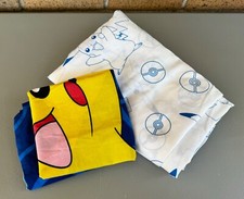 Pokemon Twin Sheet Flat sheet  pillow case
