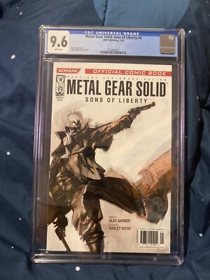 Metal Gear Solid: Sons of Liberty #4 - CGC 9.6 - RARE - CBCS - Wood Ocelot