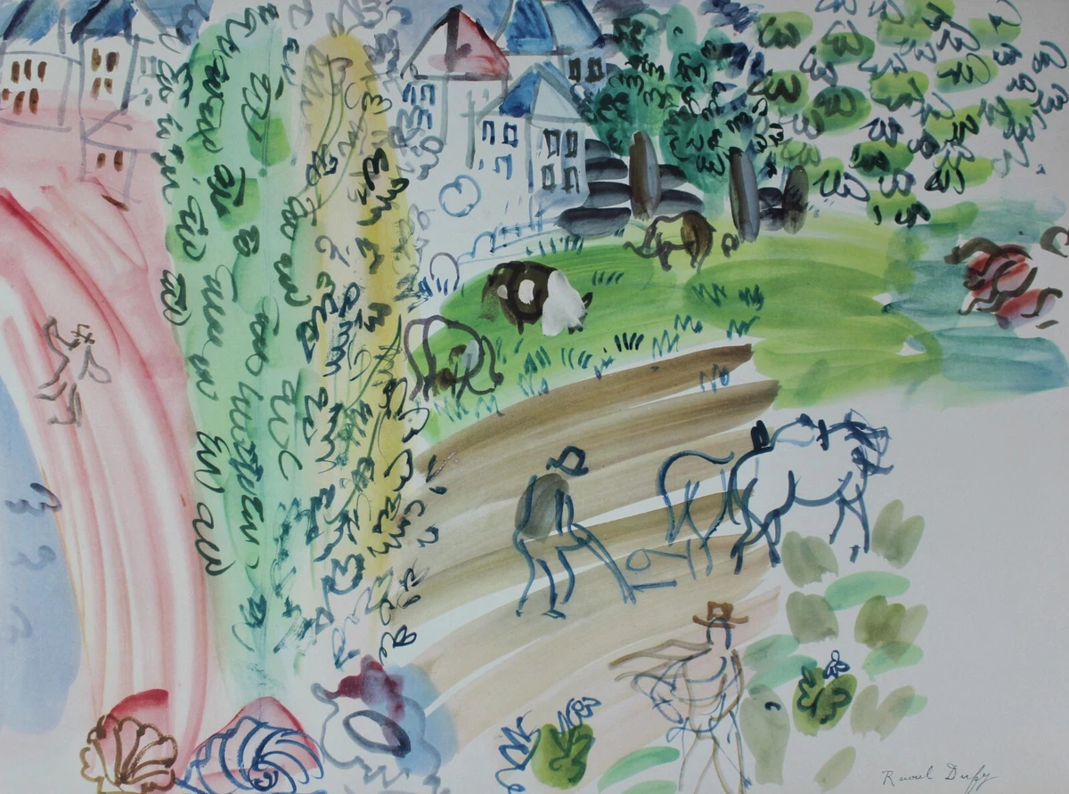 Original Art Prints Raoul Dufy for sale | eBay