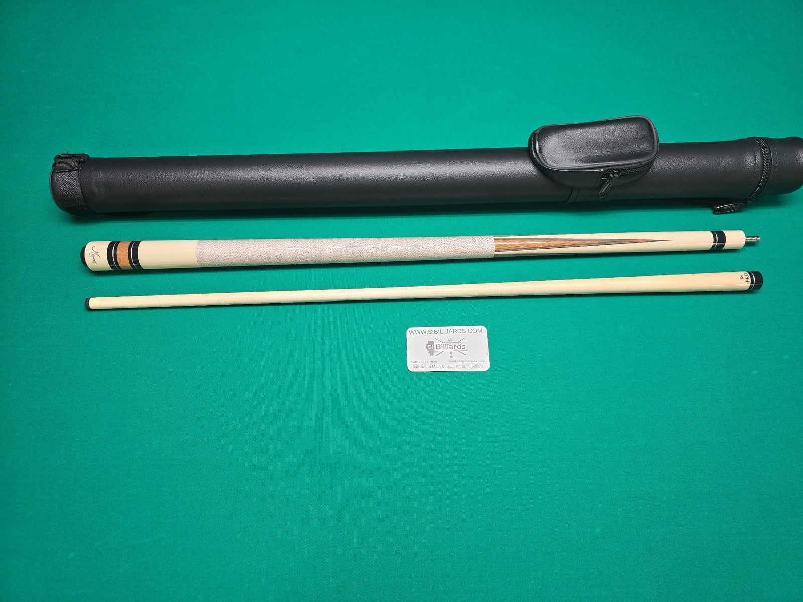 Meucci Ultra Piston 1 Pool Cue – 19oz w/ 12.5mm Pro Shaft + FREE Hard Case!