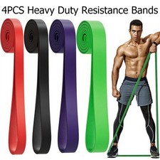 Pull Up Assistance Bands, Set of 4 Heavy Duty...