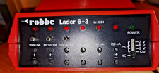 Ladegerät robbe, Lader 6 + 3, No. 8284, für Pb und NC-Akkus