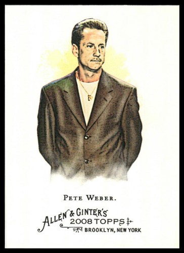 2008 Topps Allen & Ginter Pete Weber #288 card