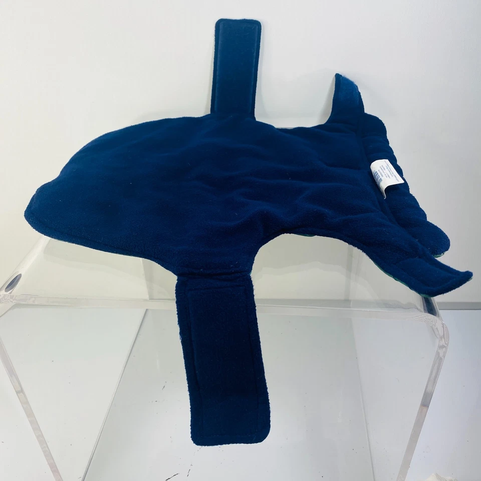 Top Paw Green & Navy Blue Polka-dot Puffer Dog Coat Jacket Vest Winter Small - Image 2 of 4