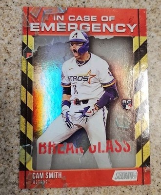 2025 Topps Stadium Club - In Case of Emergency- Cam Smith Rookie