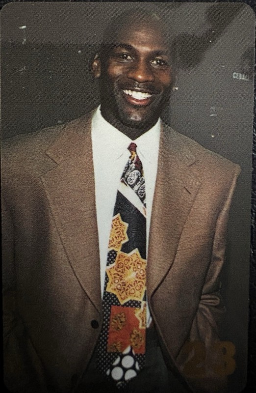 Michael Jordan- Rare Phone Card- The Retirement Of Michael Jordan’s Uniform #23
