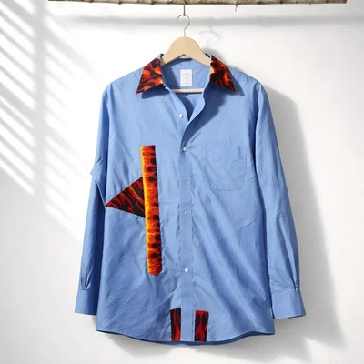 Brooks Brothers 1818 Custom Shirt Mens 15.5 33 Slim Fit Blue Dress Shirt - Image 1 of 4