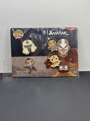 Funko Pop Pin Set of 4 Avatar Last Airbender Pins