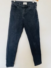 Habitual Jeans Grey Slim Size 28 Uk 6 Mid Rise Pockets