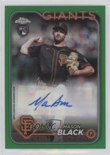 2024 Topps Chrome Update Green Refractor 40/99 Mason Black #AC-MB Auto 0wl1