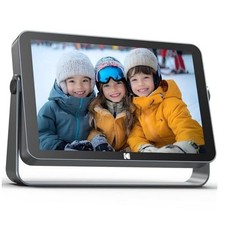 10.1 Inch WiFi Digital Picture Frame with 64GB Storage, Electronic Smart Grey
