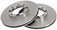 2X A.B.S. Bremsscheibe 16047 FüR Pony Hyundai SLC Excel Accent 1 12V 16V Turbo