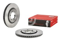 2X Bremsscheibe Prime Line - UV Coated Brembo 09.A302.11 FüR Ssangyong Rexton 2