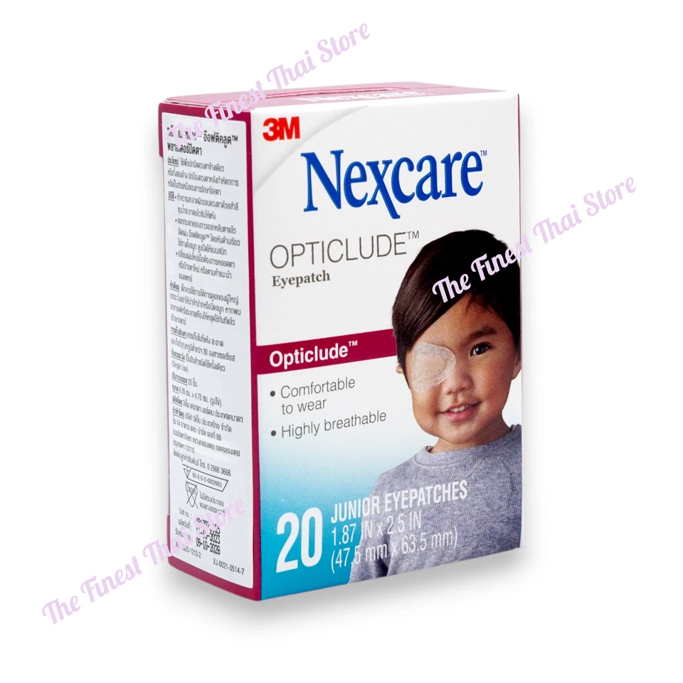 3M Nexcare Opticlude Eye Patch Orthoptic Junior Size 6 Boxes 120 Pcs Expire 2028 - Image 2 of 4