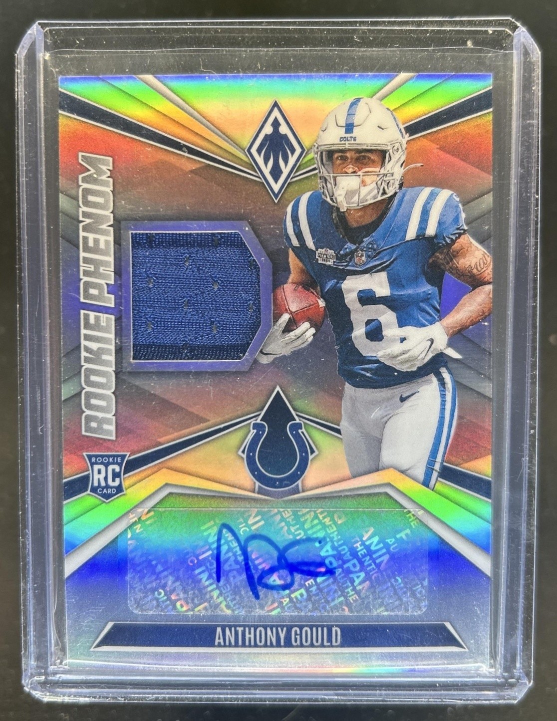 Anthony Gould Panini Phoenix Rookie Phenoms Jersey Autographs #RPJAAGD Silver