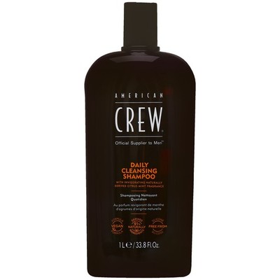 American Crew Daily Cleansing Shampoo 1000ml für Männer, sanfte Reinigung