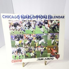 Castrol Chicago Bears  NFL Calendar 1997-1998 Football Souvenir 