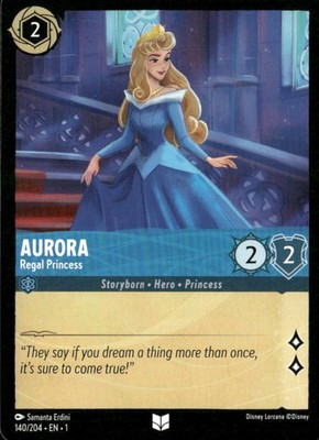 Aurora - Regal Princess Uncommon The First Chapter Lorcana NM/M 140/204