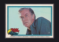 1983 Donruss KNIGHT RIDER - #2 Devon Miles - Edward Mulhare