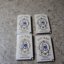 ZIG ZAG 1.0 ORIGINAL CIGARETTE ROLLING PAPERS SET OF 4