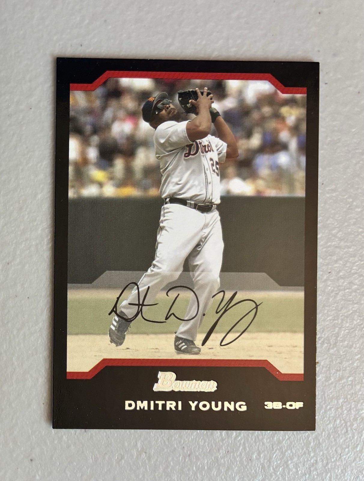 2004 Bowman Dmitri Young Baseball Card #38