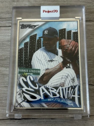 CC SABATHIA Topps Project 70 Artist Proof #171 By King Saladeen /51