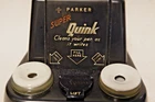 VERY INTERESTING OLD PARKER SUPER QUINK BAKELITE INKWELL / CLEANER VERY RARE