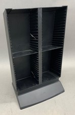 Laserline 60 CD Storage Angle Cut Rack Plastic Table Top Holder Organizer Tower