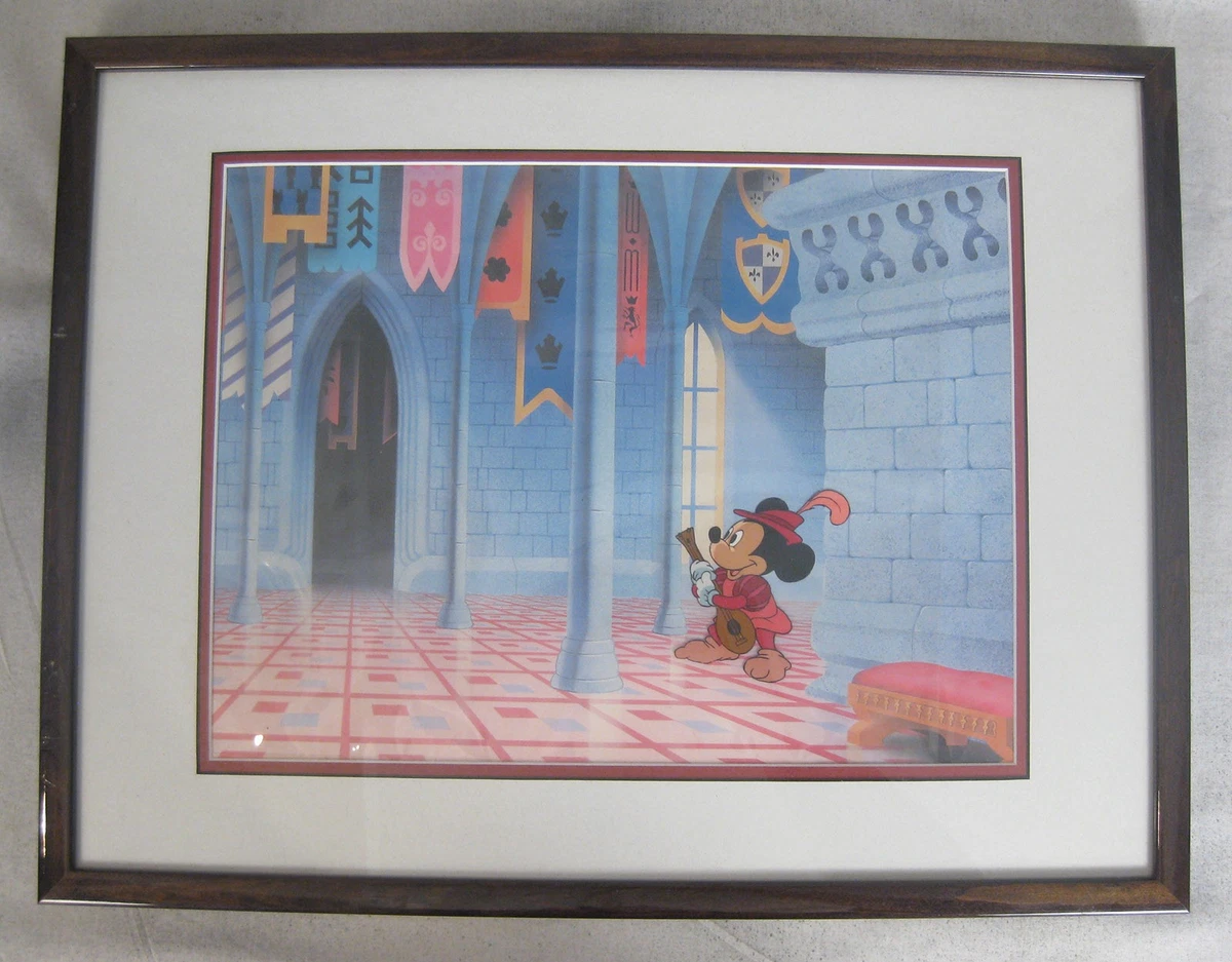 ディズニー セル画 限定品 WH ITE A NEW Disney Collectible Limited