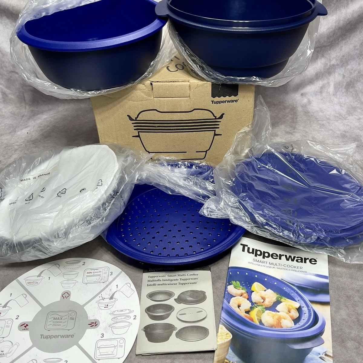 Tupperware Steamers & Rice Cooker Microwave Cooking Gadgets for