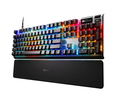 SteelSeries Apex Pro Gen 3 Mechanical Gaming Keyboard -Rapid Trigger - Full-Size