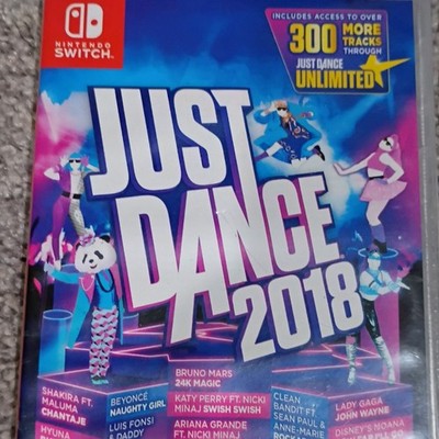 Ubisoft Just Dance 2018 for Nintendo Switch, E10+, NTSC-U/C, Unlimited