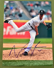 NATE JONES AUTOGRAPHED SIGNED 8X10 PHOTO CHICAGO WHITE SOX