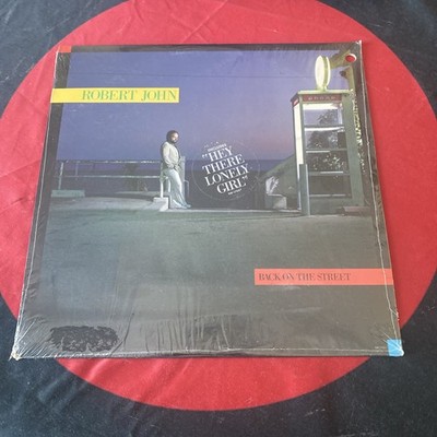 Robert John - Back On The Street (1980, Vinyl LP)Hey There Lonely Girl CLEARANCE