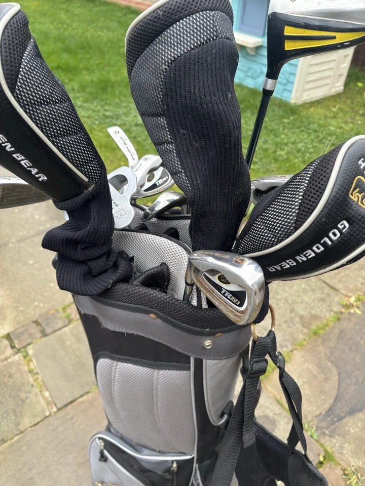 Golden Bear🚩TR261 Mens Full Set/LEFT/12 Club/Bag/3-SW Irons/Putter/Driver/Woods - Image 3 of 4