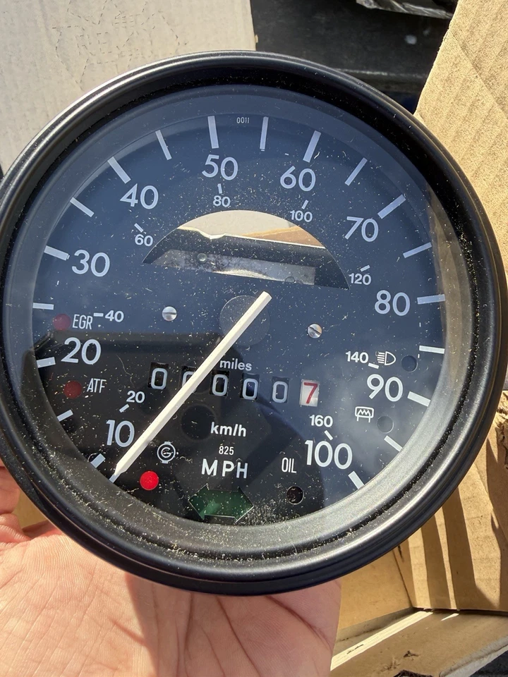 Volkswagen VW Escarabajo 1968-78’ velocímetro de insectos 113 957 023 H VDO Alemania Foto 2 de 4