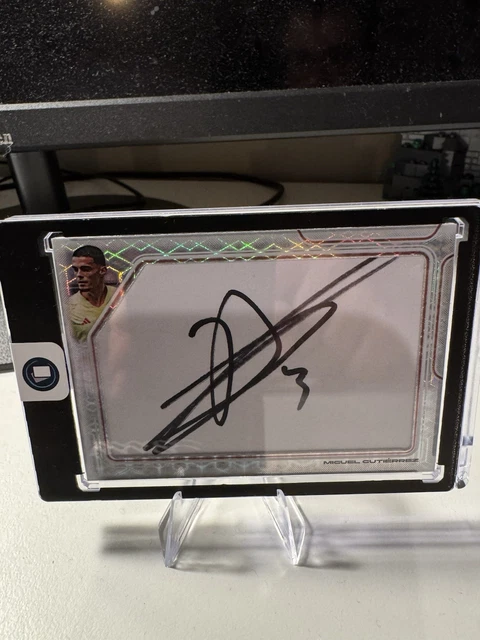 1/1 Futera Fans Selection Miguel Gutierrez Autograph
