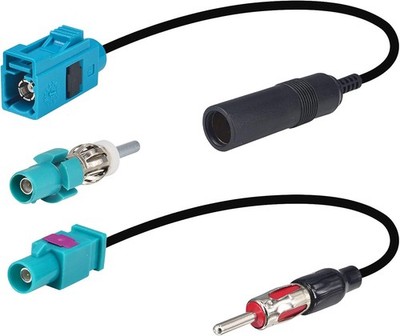 Car Radio Antenna Adapter for VW Audi BMW Ford