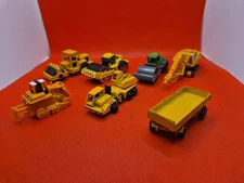 Rare Vintage Yellow Majorette N226 Construction Road Roller Mixed Bundle X7