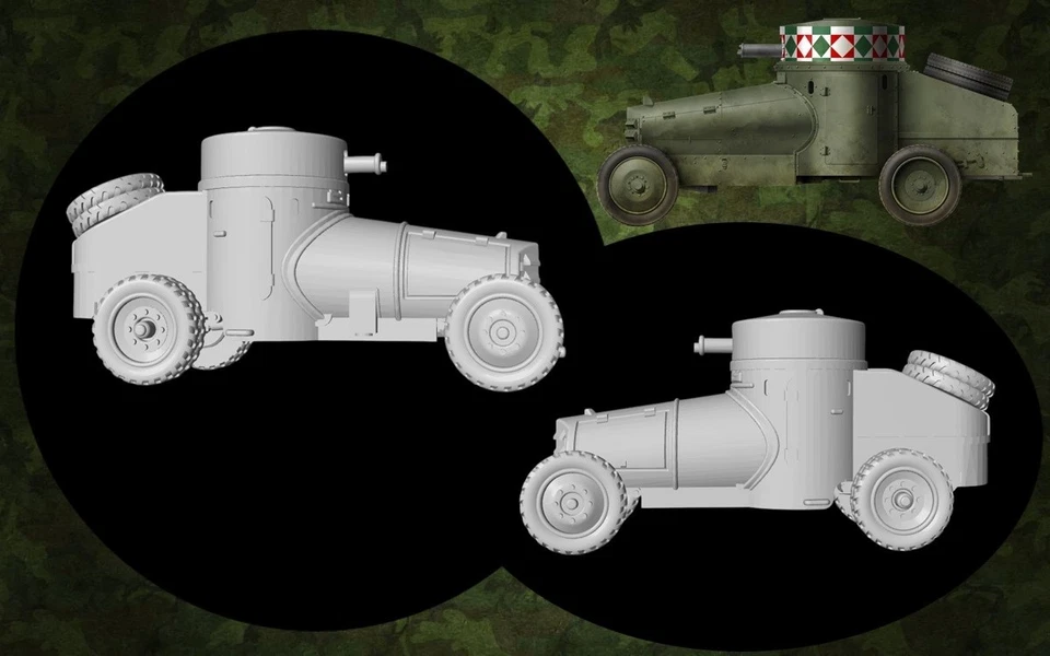 Kit maqueta para montar y pintar - Vehículo militar  .   Fiat-Terni Trípoli - Immagine 3 di 4