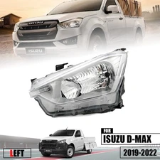 For Isuzu D-Max Pickup 2020-2023 Left LH Headlight Front Lamp Halogen W/O Bulbs