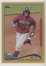 2014 Topps Pro Debut Gold 25/50 Elier Hernandez #91 08rd