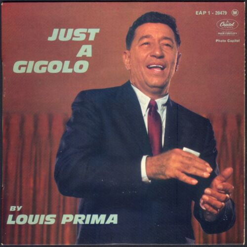 LOUIS PRIMA JUST A GIGOLO 45T EP CAPITOL 20.479 - Photo 1/3