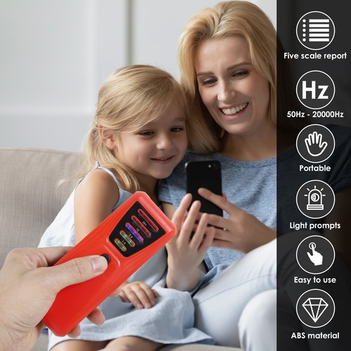 Electromagnetic Radiation Field Detector EMF Reader Battery Operated EMF Meter ⊹ - Picture 10 of 32