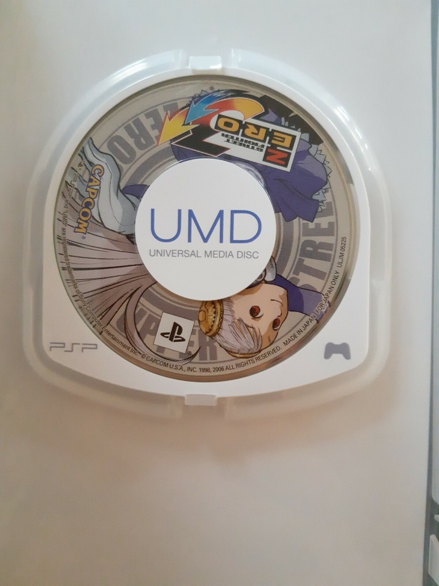 Sony PSP Street Fighter Zero 3 Vampire Chronicle Playstation