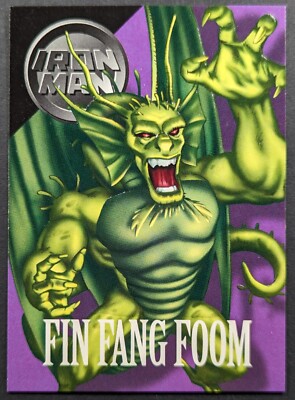 Fin Fang Foom 1996 Marvel Vision Fleer Skybox Card #89 (NM)